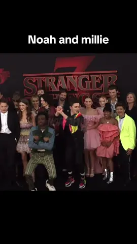 Noah and millie #StrangerThings #noahschnapp #milliebobbybrown #noahmillie @Noah Schnapp 