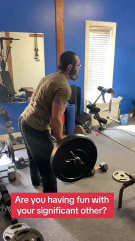Caught him in action…😂 Its all in fun and so proud of this guy right here everyday! As partners how are you having fun and appreciating yours? #permission #lifting #mindset #fyp #silly #appreciation #warriorsway #rickyee #laughtogether 