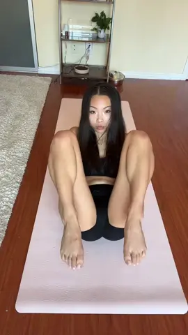Put your hands on me 💕 #asiangirl #cute #fyp #asian #yogagirl #stretching 