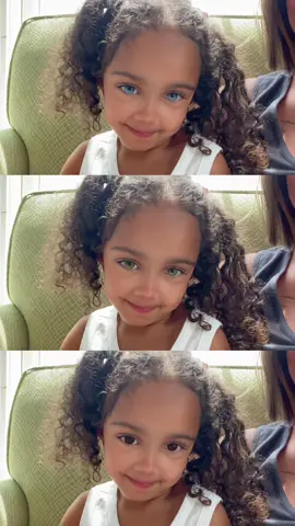omg she’s so pretty with all of them #filters #foryou #toddlersoftiktok #eyes #eyecolor #eyecolorchallenge 