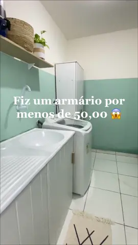 Fiz um armário por menos de 50,00 😱😍 Gostaram? 