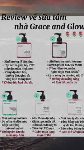 Review sữa tắm nhà GRACE AND GLOW 🌷#xuhuong #graceandglowbodywash #graceandglow #reviewlamdep #lamdepkhongkho #viral #vietnam 