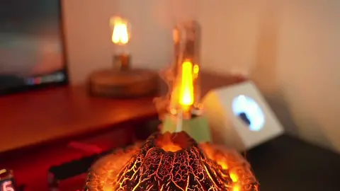 Volcano humidifier 🌋 #asmr #tiktokfind #humidifier #fypシ 