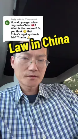 Replying to @Kevin B #china #law 
