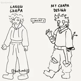 i love my chapa deisgn so much… so fun and silly to draw  heavy insp @Kayla Castillo #thekimko #animation #animationmeme #animatic #art #dangerforce #chapadesilva #fanart 