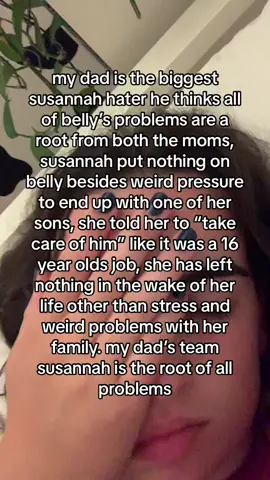 #thesummeriturnedpretty #susannahistherootofallproblems  