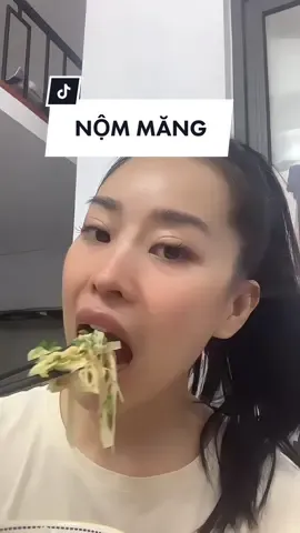 Mâm cơm hôm nay nhà mình có :  - Nộm măng  - Thịt băm xào ngô - Canh cải  #comnhawithme #comnhalanhat #cooking #comnha #nộmmăng 