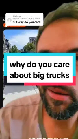 Replying to @user8865192156226 why I care about oversized trucks being totally legal #truck #liftedtruck #liftedtrucks #f150 #silverado #pedestriandignity #walkablecities 