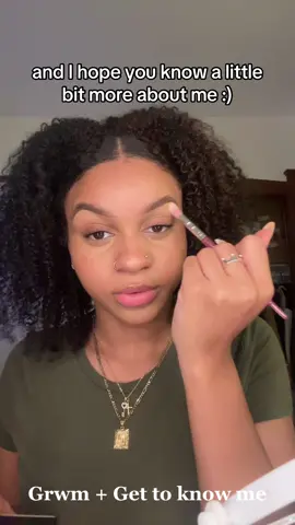 Eventually i’m gonna get more comfortable talking in front of a camera 😭 #gettoknowme #grwm #fyp #blackgirltiktok #filmedat2am 