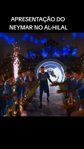 apresentação do Neymar no AL-HILAL  #neymar #apresentação 