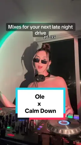 Sunset drive vibes✨ #ole #qingmadi #bnxn #mashup #dj #calmdown #rema #selenagomez 
