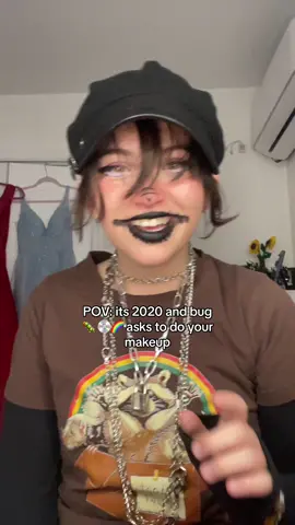 so poggerz! >_< #fyp #2020 #cringe #alt #makeup #righleyengelhardt 