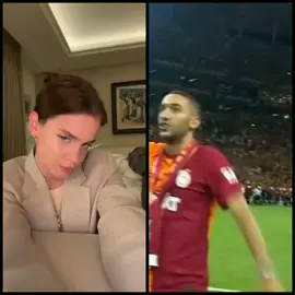 Hakim Ziyech'i mutlu ettiğiniz için teşekkürler galatasaray taraftarları 🧡♥️