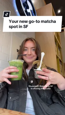 RIP stonemill matcha :/ she will be missed. Here’s another great matcha spot you should try in the city!  📍Kiss of Matcha #sf #sffoodie #sfrecs #thingstodoinsf #thingstodoinbayarea #matcha #sfrestaurants #bayarea #stonemillmatcha 