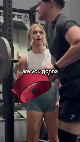 no wonder my pre runs out so fast… #gymcouple #mikeandnella 
