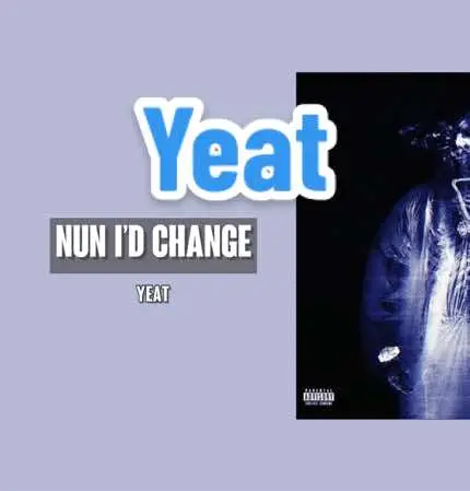 Noticeably different than his usual material, “Nun id change” showcases #Yeat taking on a darksynth house beat whilst talking about his wealth and how he feels when high‼️ Genius  #raptv #bars #rapper #hiphop 