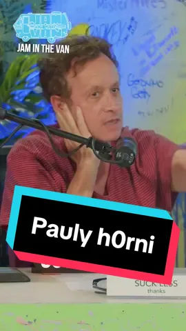 He has a point about the lips #jaminthevan #jitvshow #paulyshore #podcast #innerwav #tongue 
