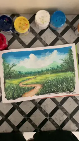 Ngelukis pemandangan dua gunung di sketchbook yang biasa kita pake pas sekolah #painting #paintings #paintingart #art #artsy #artdaily #fyp #tiktok #artwork #sketchbook #sketchbooktour #couple #soulmate #sunset #sunrise #nature #paintingsunset #sunset #artpainting #gouachehimi #garden #pemandangan #melukis #menggambar #bukugambar #goauchepainting #goauche #himipaint #brush #arrtx #aestheticart #aestheticpainting #flower  