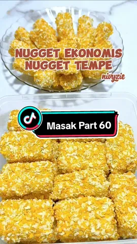 Nugget Ekonomis tapi enaaaak!!! Yang punya tempe nganggur di bikin gini aja biar g bosen 😍 ~ Masak Part 60 #nugget #nuggettempe #resepnugget #resepnivyzie #nivyziestory #fypシ゚viral #semuaorang #fypdongggggggg #masyaallahtabarakkallah 