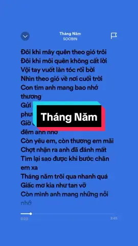 Tháng Năm 🌷#music #lyrics #fyp #viral #trendingsong #thinhhanh #xuhuong #tramy776 #my_licee🍀 