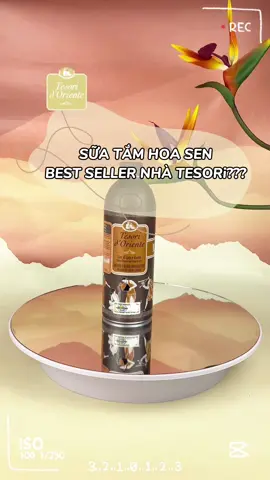 Sữa tắm Hoa Sen liệu có đúng là Best Seller nhà Tesori? Cùng kiểm chứng nhé 🤗 #tesori #tesoridoriente #lamdep #suatam #suatamnuochoa #goclamdep 