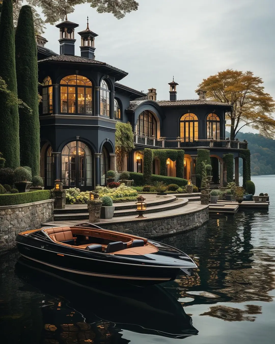 Lake Como Mansion 🏠🇮🇹 #mansion #villa #lakecomo 