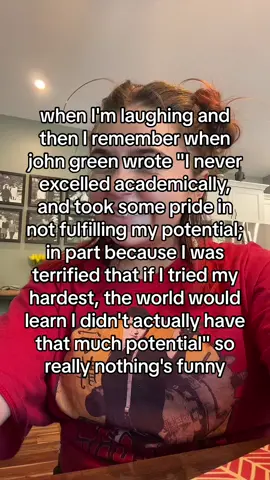 It’s actually not funny #foryou #johngreen #hankgreen (creds:@zoe ) #fyp 