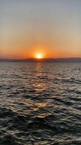 Çeşmeden sakız adasına bakış. #günbatımı #sunset 