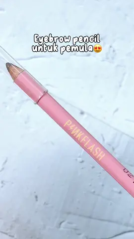 Cocok banget buat kalian yang baru belajar pakai alis!🥰 #pinkflash #pinkflashbeauty #zonacantik #eyebrow #eyebrowpencil #alis #tutoralis 