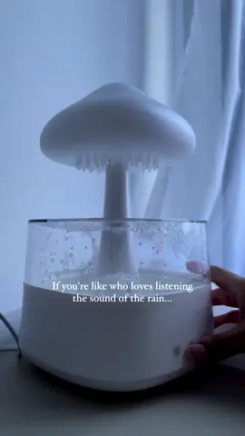 Mushroom rain Humidifier lamp🍄 now available on our website link in bio ir check us out on Instagram  #homedecor #lighting #interiordesign #lightingdesign #fyp 