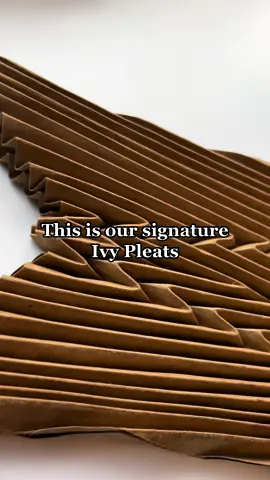 Sharing the story behind one of your signature pleats 🍃 #ginleestudio #ginlee #fyp #fypsg #tiktoksg #fashion #pleats 