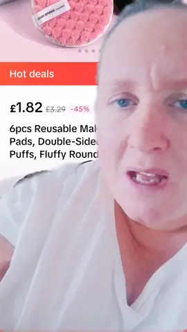 Omg!! morning bargain 💖 #makeup reusable makeup pads💖💖 #fyp #foryoupage #bargain #bekind #loveskincareessentials 
