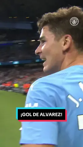 How our Spanish-speaking fans heard Julian Alvarez’s goal go in! 🚀🎙️ #ManCity #ManchesterCity #Football #PremierLeague #JulianAlvarez #Argentina 