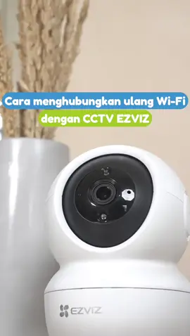 Buat Sobiz yang masih bingung bagaimana cara menghubungkan ulang Wi-F padai cctv EZVIZ, bisa simak video ini ya 😉 #LebihEazy #CreatingEasySmartHomes #EZVIZ