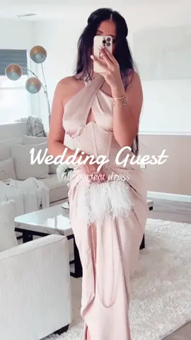 Dress: @Miss Circle   Shoes: @ZARA  #wearthisnext #dailyfashionideas #outfitideasforwomen #outfitsforvoutosteal #weddingguestdress2023 #weddingguestlook 