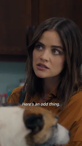sorry… you want me to check my what? FOR WHAT?! #PuppyLoveOnFreevee #LucyHale #DogTok #DogParent #DogMom #VetVisit #PetParent #RomCom #Comedy