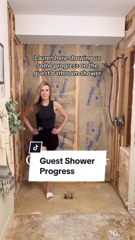 Shower tile progress as narrated by my husband 😂  We’re officially done tiling… are you ready to see it with grout?!  #zelige #farmhouseish #zelligetiles #handmadetiles #budgetfriendlydiy #budgetshower #showerremodel #showerenovation #tileinstallation #guestbathroommakeover 