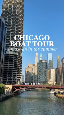 A must do in Chicago 🏙️⛴️ I highly recommend the 90-Minute Architecture Boat Tour on the Chicago River by Tours & Boats! Groupon had a great deal $58 for two people, plus another $10 fee when you book the tour on EventBrite. #chicago #thingstodoinchicago #chicagosummer #architecturelovers #boattour #traveltiktok 