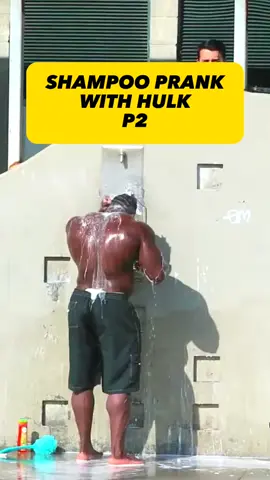 shampoo prank with hulk part2 #funnyvideos #funny #haha #fyp #foryou #prank #pranks #troll #trolling 