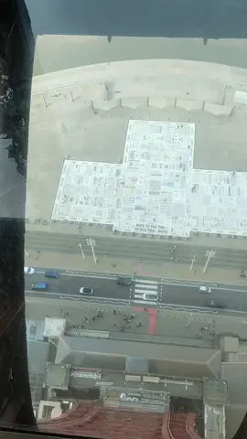 cracking view but scary! @Theblackpooltower #towereye #glassfloor #walkoffaith #scary #blackpool #blackpooltower #blackpooltowereye #myers #fyp #fypシ #for #foryoupage 