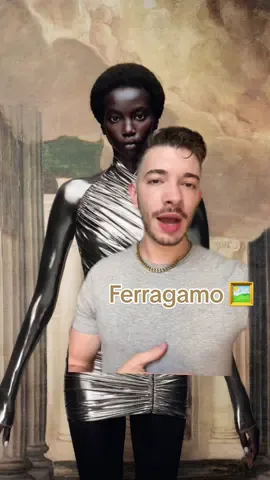 How do we feel about the new #ferragamo ?? #arthistory #fashiontiktok #renaissance #greenscreen 