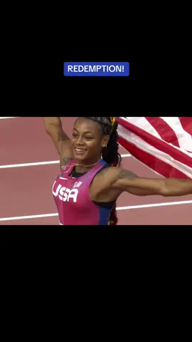 Sha’Carri Richardson wins the gold at the 2023 World Athletics Championship in the 100 meter!  Source: World Athletics  #ShaCarriRichardson #Track #TrackAndField #Olympics #2024Olympics #Dallas #Texas 