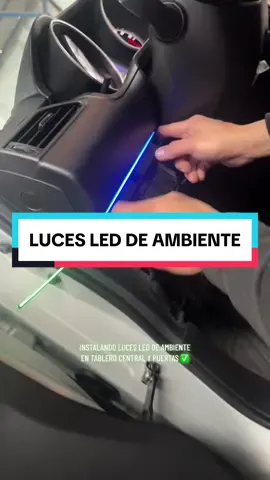 Luces led de ambiente #autostuning #luces_led #autoschile #autoschile #accesoriosparaautos #lucesled #lucesledparaauto #neblineros #lucesambiente 