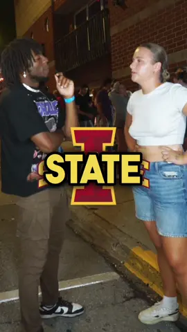 What makes Iowa state better than the University of Iowa? #iowastateuniversity #iowastate #foryou #universityofiowa #publicinterview #interview 