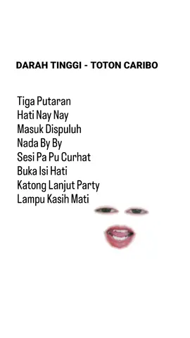 Darah Tinggi - ToTon Caribo #darahtinggi #totoncaribo #jj #fyp #rap #hiphop #trend #foryou 