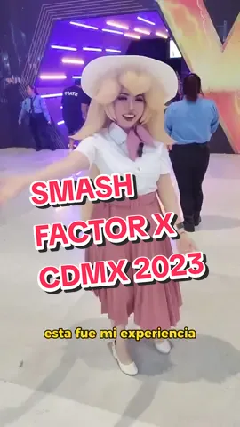 Evento de Smash Bros en México  🔥😎 #Cosplay #gamerentiktok #esports #SmashFactorX #videojuegos #princesspeachcosplay 