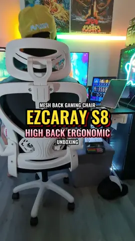MESH BACK GAMING CHAIR EZCARAY S8 HIGH BACK ERGONOMIC UNBOXING INSTALLATION 网背游戏椅 EZCARAY S8 高背人体工学开箱安装 #meshback #officechair #gamingchair #EZCARAY #S8 #ergonomic #unbox #unboxing #officechair #computerchair #开箱安装 #开箱 #EZCARAYS8 