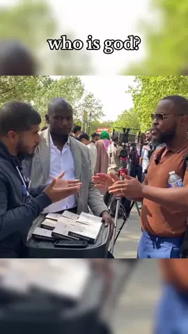 can't put it in simpler terms #speakerscorner #muslim #muslimtiktok #christian #christiantiktok 