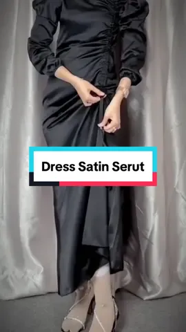 Dress Satin Serut secantik ini‼️😍Yakin gak beli😭‼️#dresssatin #dresssatinsilki #dresssatinserut #dressserut #dressserutsamping #dresssatinmurah #dressserutsamping 