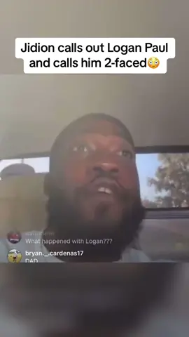 Jidion calls out Logan Paul and calls him 2-faced😳 #loganpaul #loganpaulclips #jidion #jidionclips #fyp #foryoupage #fypシ゚viral 